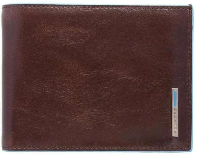 Кошелек мужской Piquadro Blue Square, кожа натуральная, коричневый  [pu1239b2r/mo]
